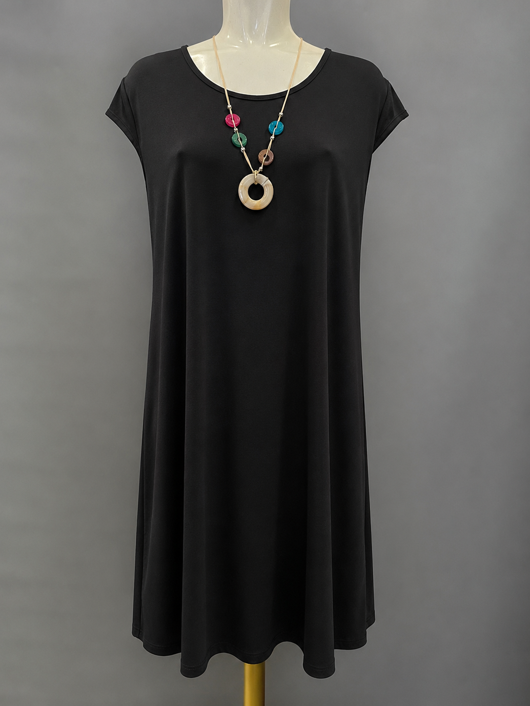 Dress with necklace